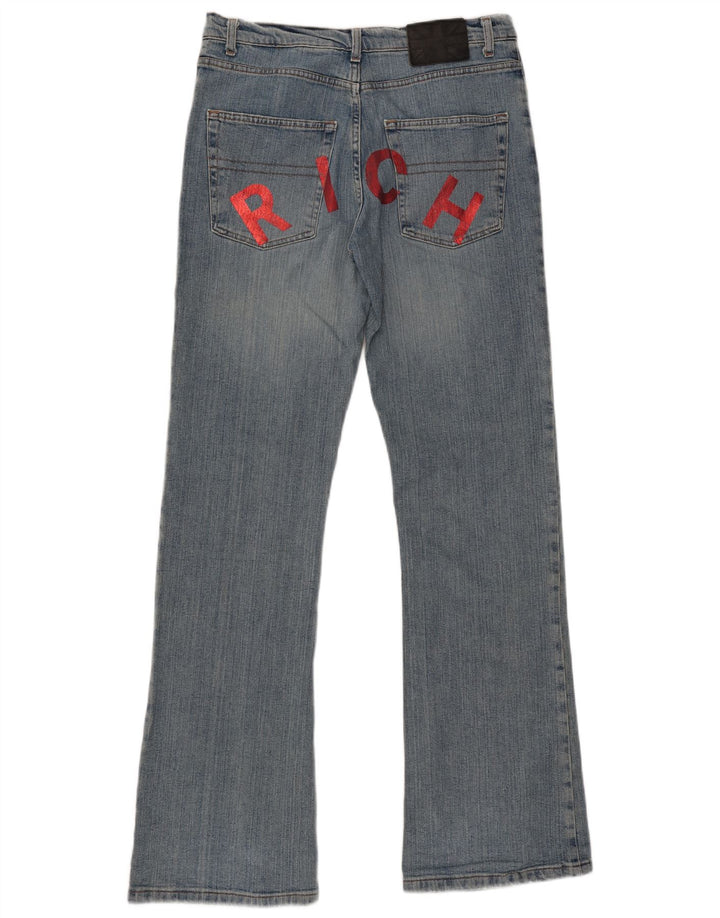 Richmond Womens Bootcut Jeans W31 L36 Blue Cotton