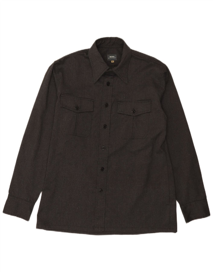 G-Star Mens Shirt Large Grey Polyester