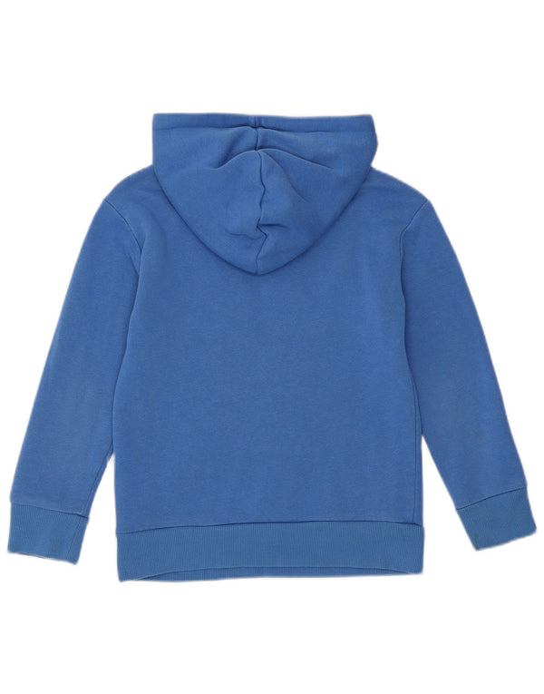 Felpa con cappuccio grafica da bambino Puma 5-6 anni XS in cotone blu