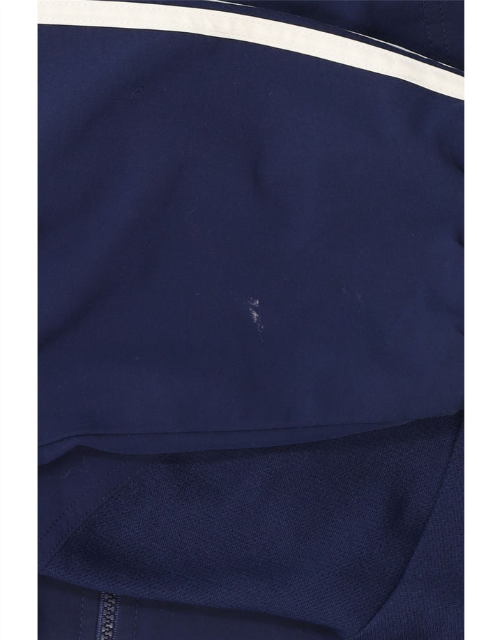 Adidas Mens Tracksuit Top Jacket UK 40/42 Medium Navy Blue