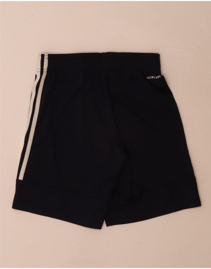 Adidas Boys Sport Shorts 9-10 Years  Navy Blue Polyester