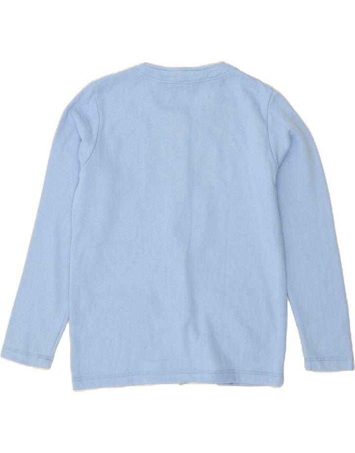 ORVIS Womens Cardigan Sweater UK 10 Small Blue Cotton Vintage Orvis and Second-Hand Orvis from Messina Hembry 