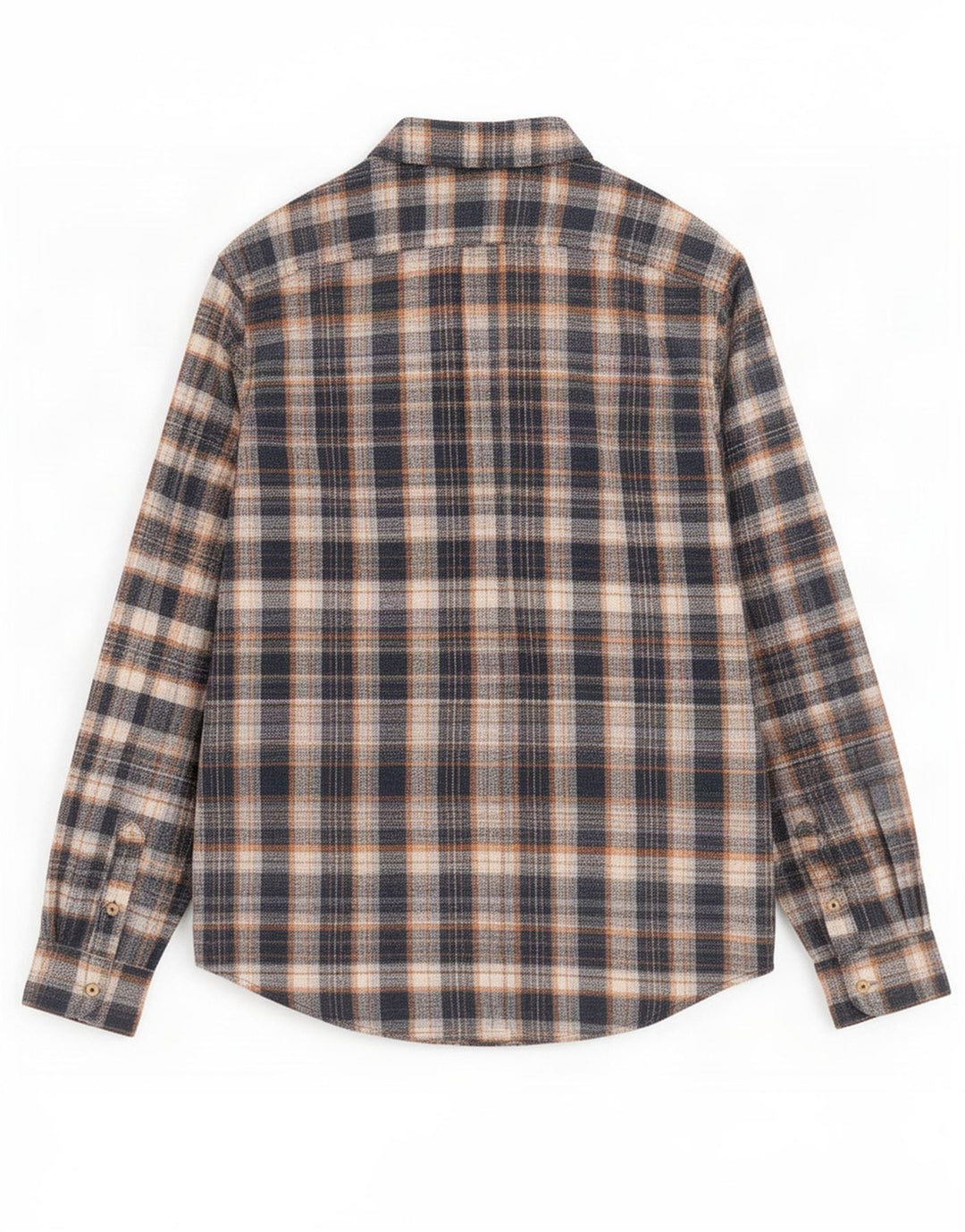 Camicia da uomo in flanella Ben Sherman a quadri blu grandi