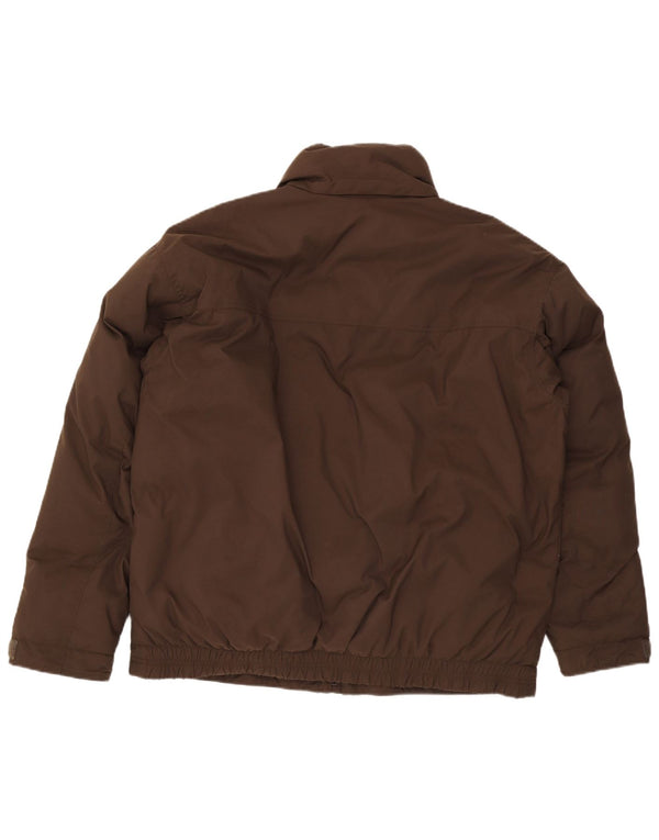 Columbia Veste matelassée coupe ample pour homme UK 42 XL Marron Nylon