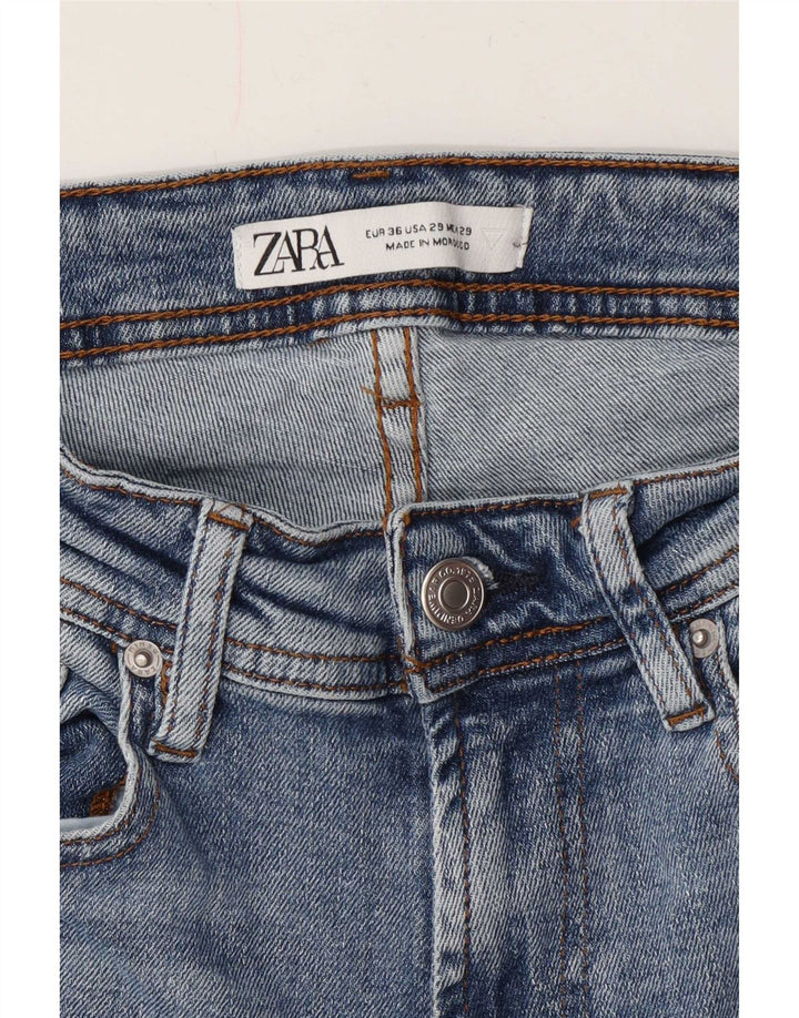 Jeans slim da uomo Zara EU 36 XS W29 L30 Blu