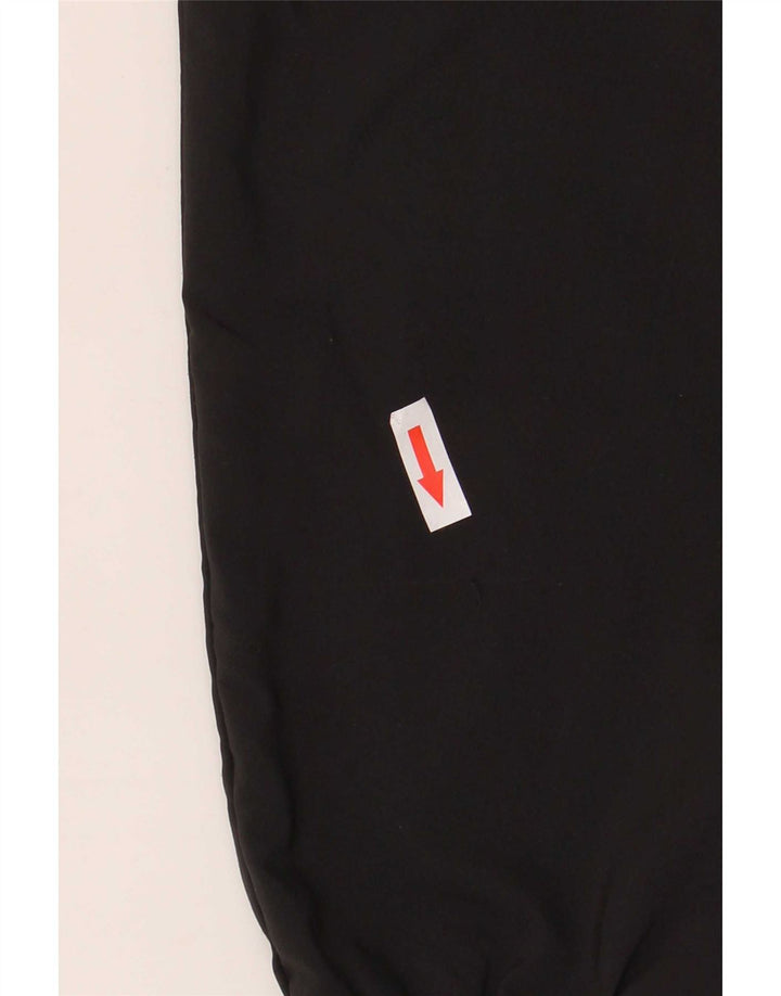 Adidas Boys Tracksuit Trousers Joggers 7-8 Years Black Polyester