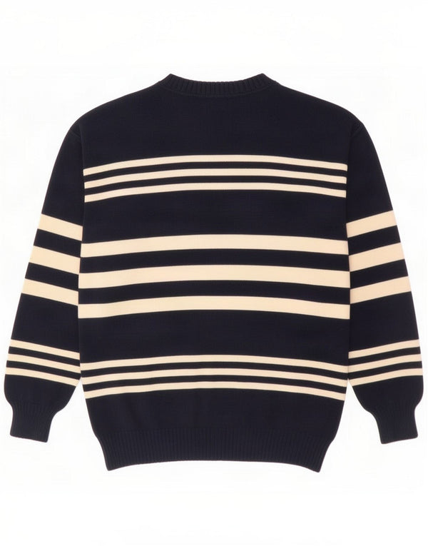 Paul & Shark Maglione girocollo da uomo girocollo da yachting XL a righe blu navy