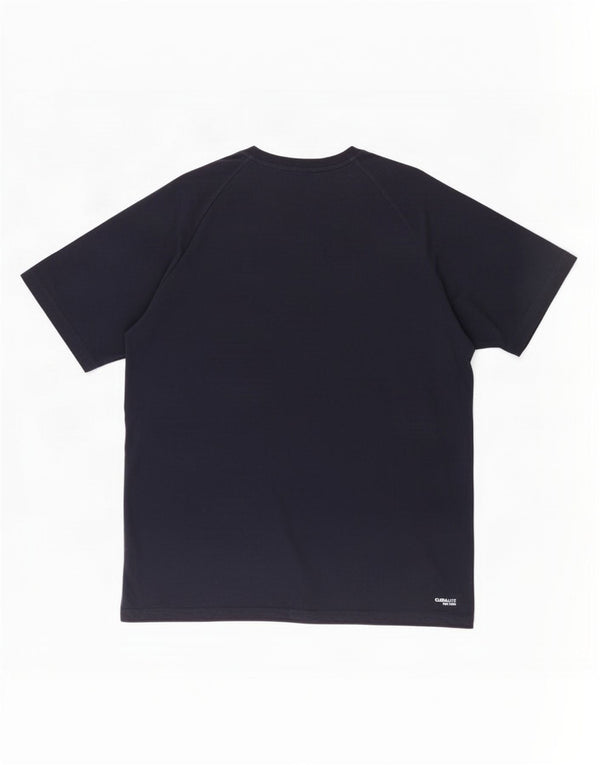 Adidas Mens Climalite póló Top XL sötétkék pamut