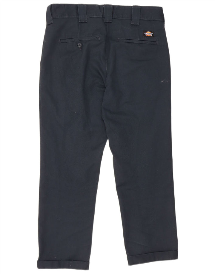 DICKIES Slim Fit Chinobukser til mænd W30 L26 Marineblå polyester
