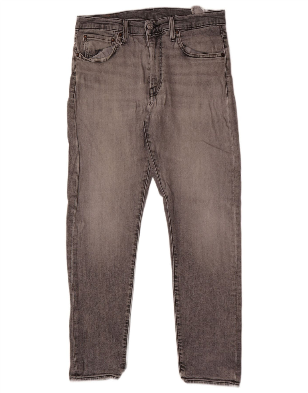 Levi's Herre 512 Slim Tapered Jeans W32 L30 Grå Bomuld