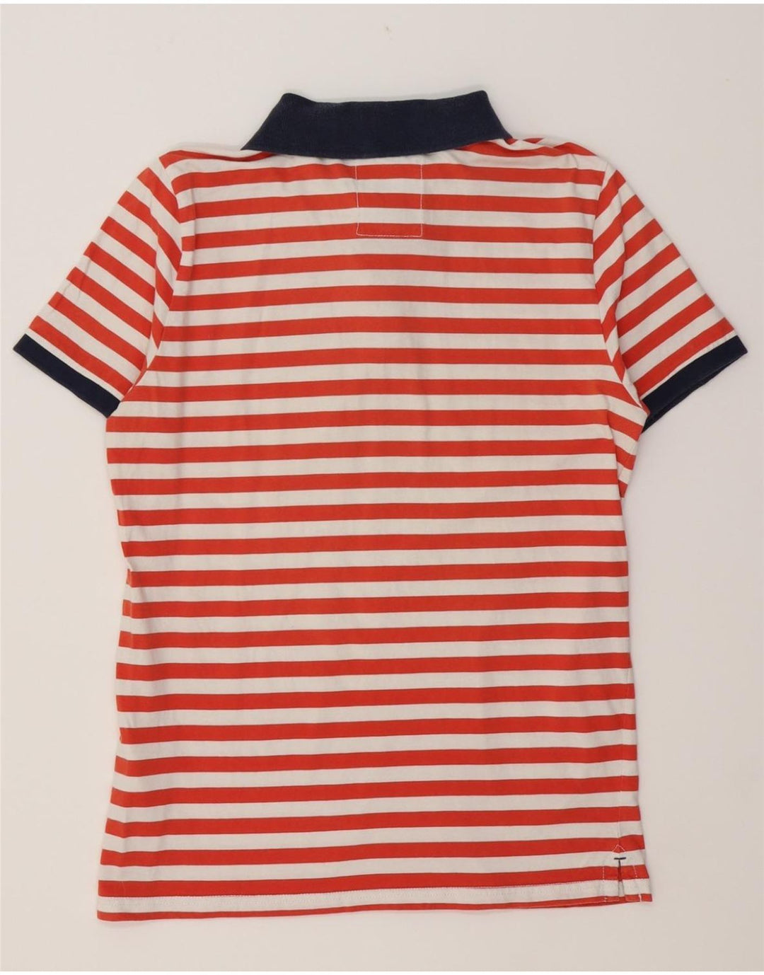 NORTH SAILS Mens Polo Shirt XL Red Striped Cotton Vintage North Sails and Second-Hand North Sails from Messina Hembry 