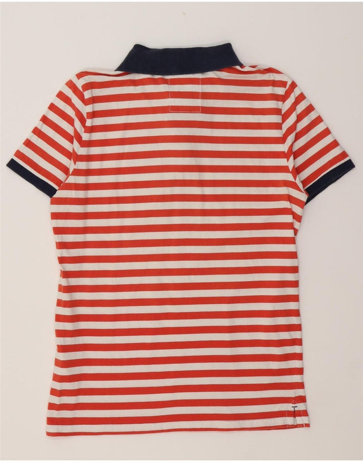 NORTH SAILS Mens Polo Shirt XL Red Striped Cotton Vintage North Sails and Second-Hand North Sails from Messina Hembry 