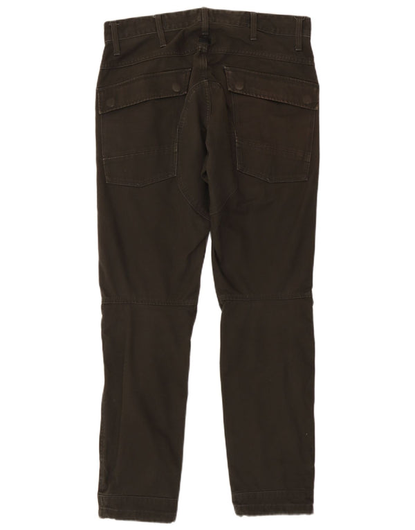 Pantaloni cargo affusolati da uomo G-Star W31 L32 in cotone grigio
