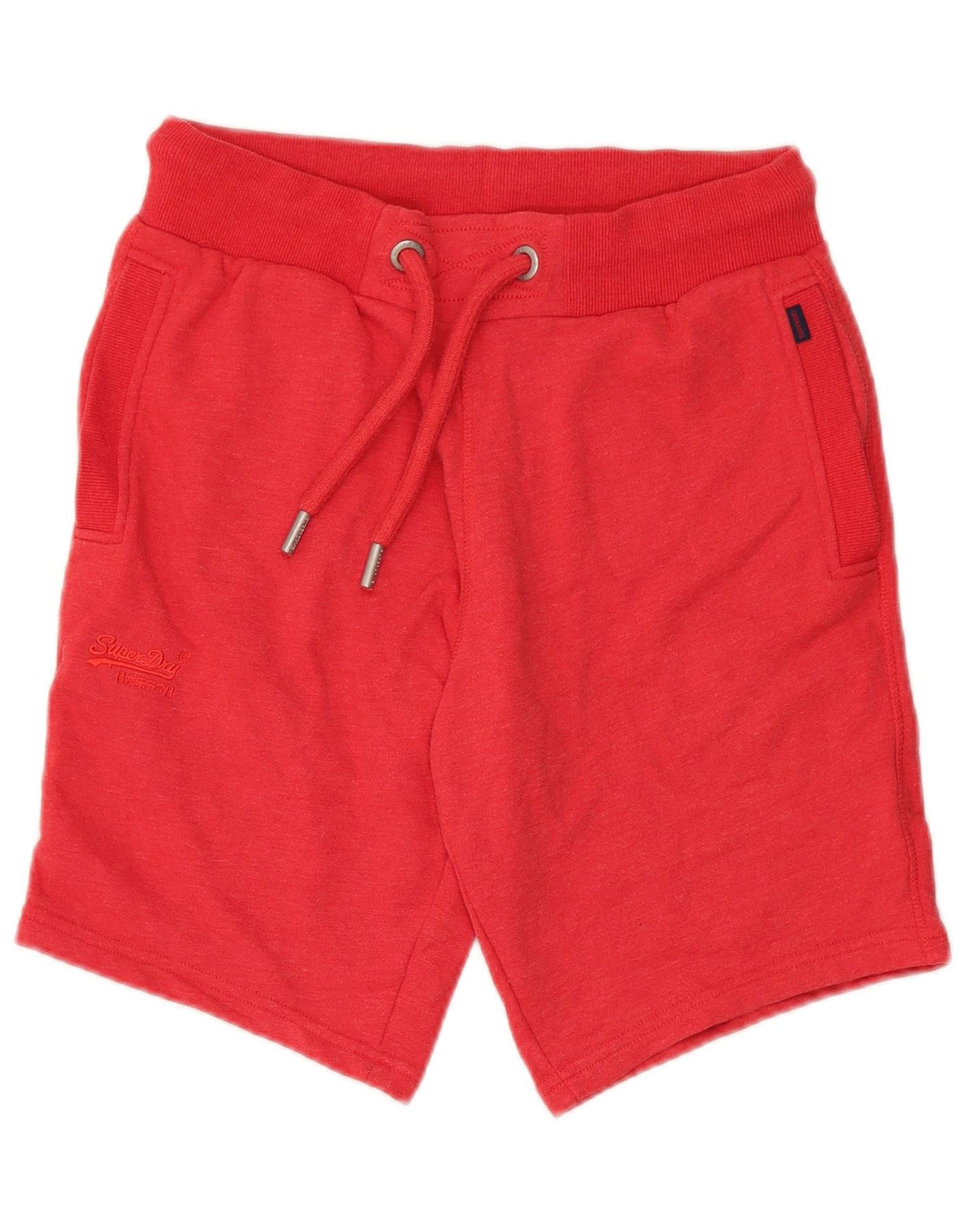 Superdry Mens Sport Shorts Medium  Red Cotton
