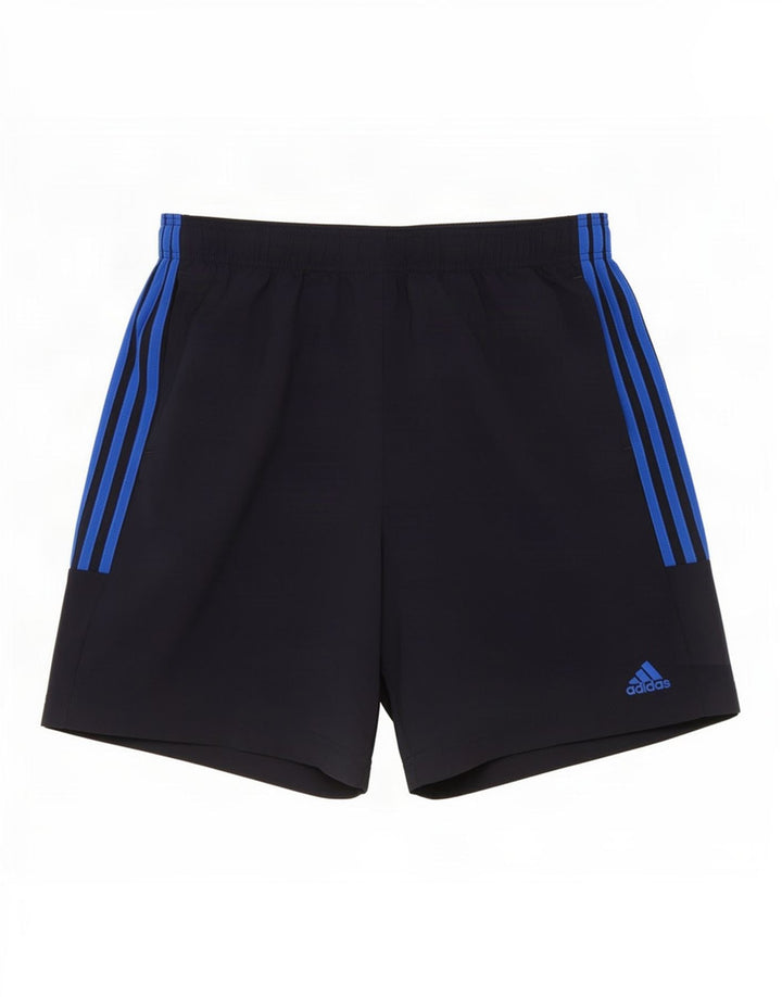 Adidas Mens Sport Shorts Large Navy Blue Polyester