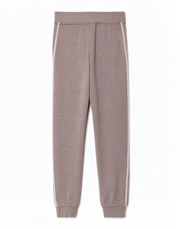 Puma Pantalon de survêtement pour femme Joggers UK 12 Gris moyen chiné en coton