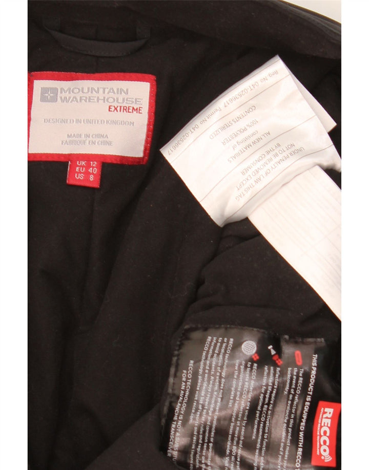 Mountain Warehouse Pantalon de ski pour femme UK 12 Medium Noir Polyester
