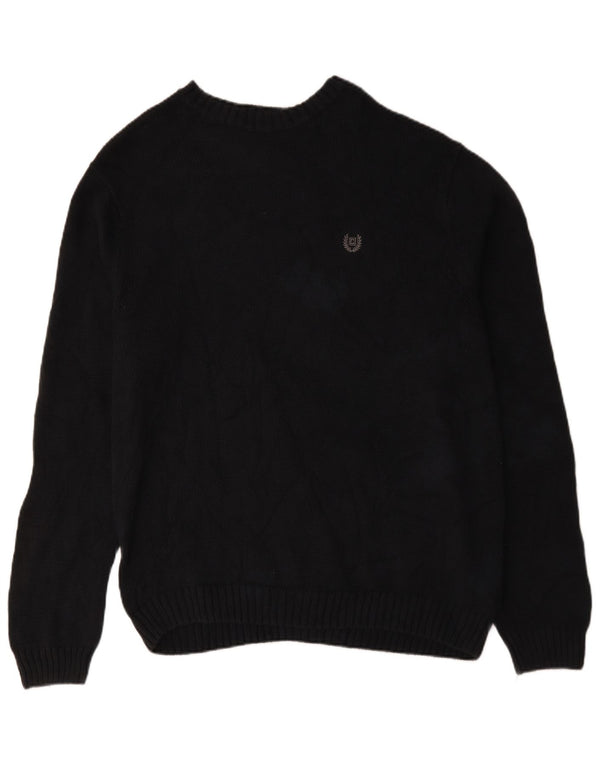 Ανδρικό πουλόβερ Chaps Boat Neck Jumper XL Navy Blue Cotton
