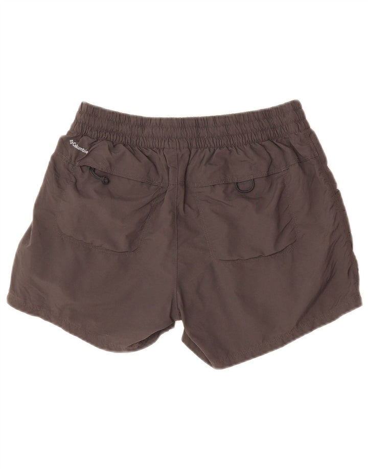 Pantaloncini da bagno da donna Columbia UK 12 Poliestere grigio medio
