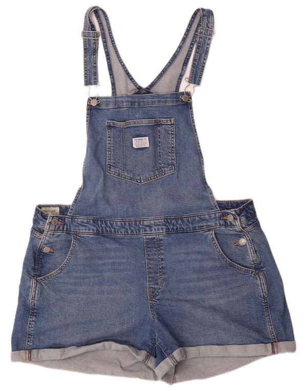 Levi's Womens Dungarees Denim Shorts US 20 3XL W40 Blue Cotton