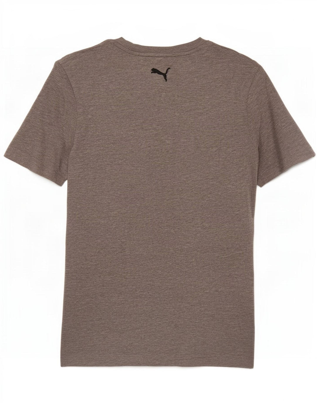 Puma Mens Graphic T-Shirt Top Small Grey Flecked