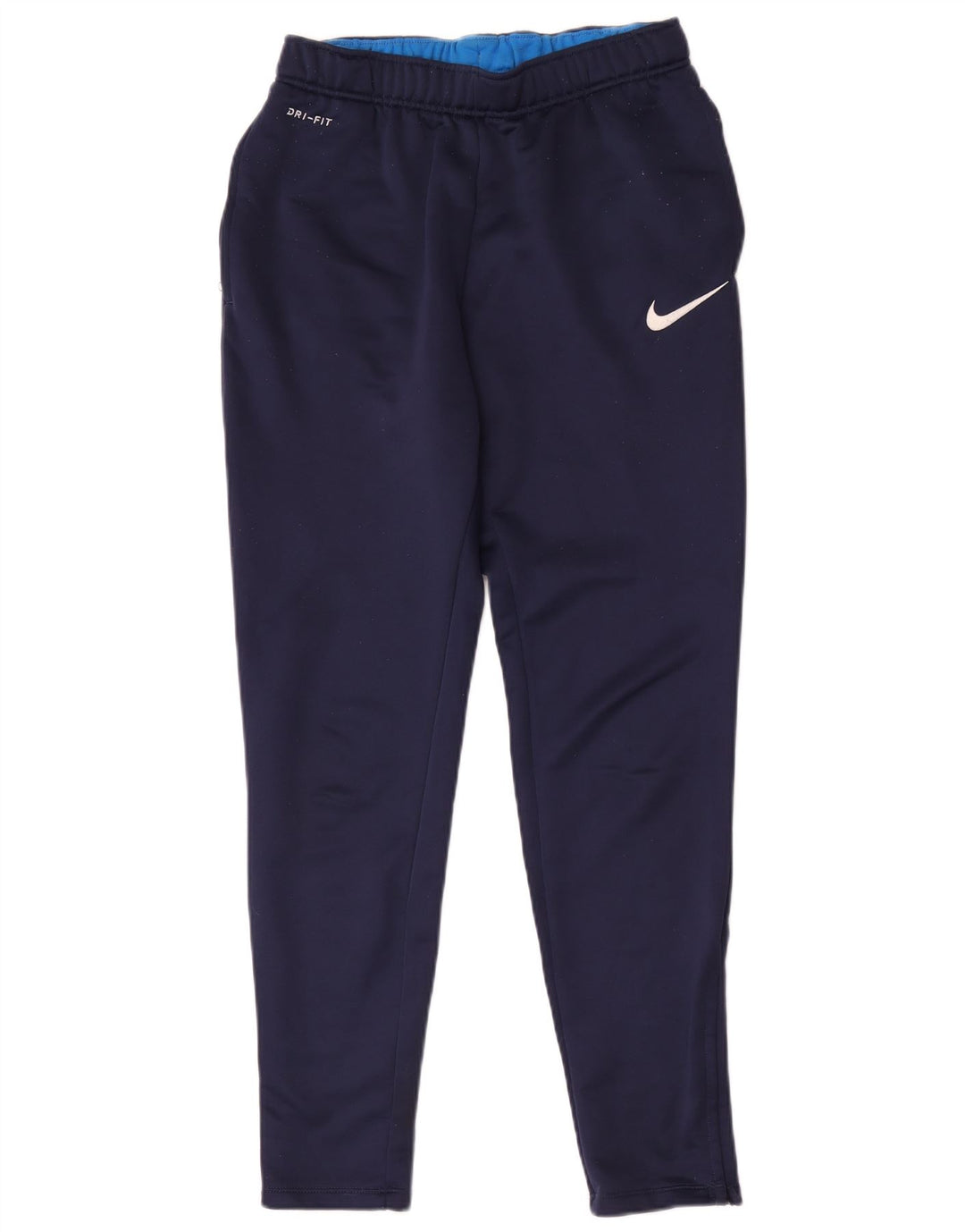 Pantaloni da tuta Nike Dri Fit da uomo, poliestere medio blu navy