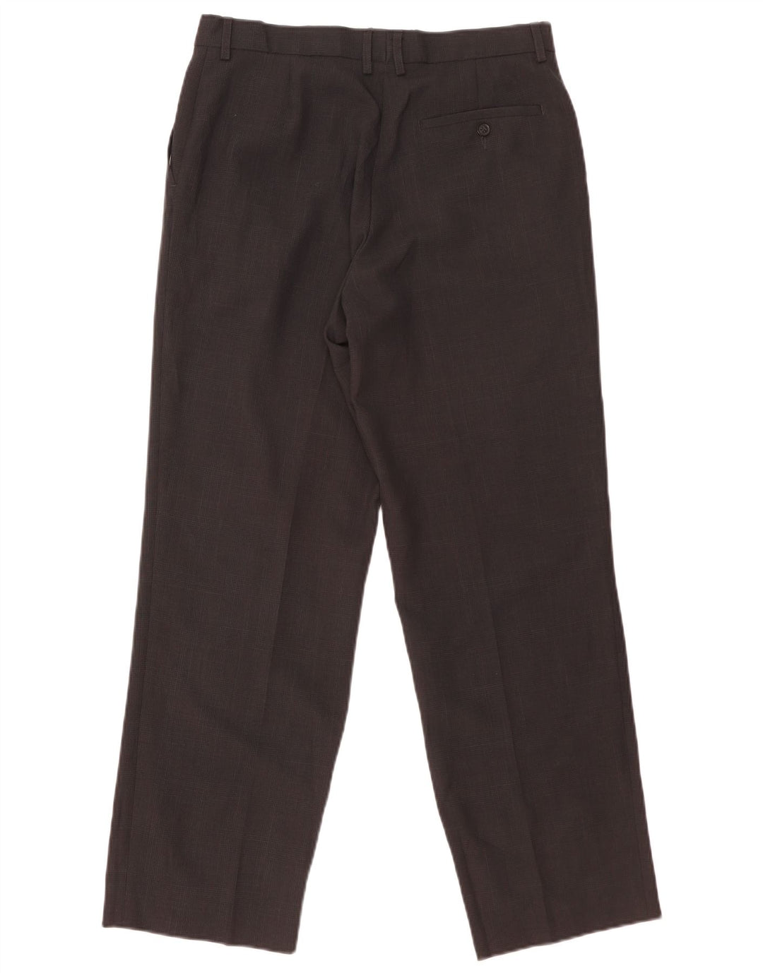 Marks & Spencer Pantalon de costume droit pour homme W34 L31 Noir