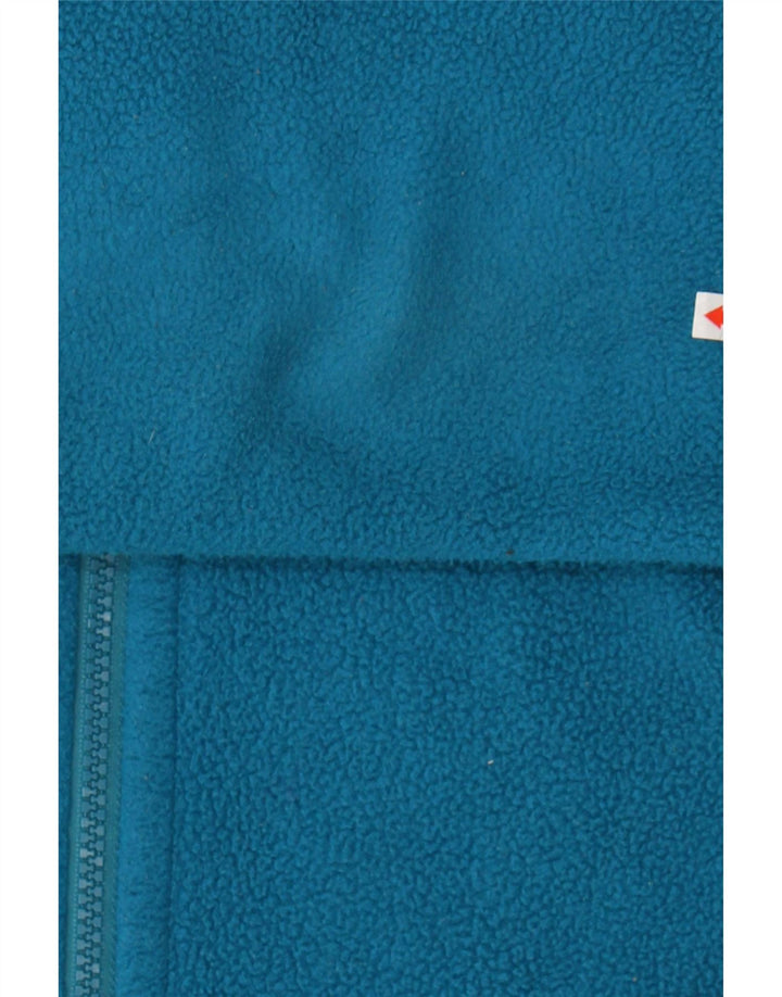 JACK WOLFSKIN Womens Fleece Jacket UK 10 Small  Turquoise Polyester Vintage Jack Wolfskin and Second-Hand Jack Wolfskin from Messina Hembry 