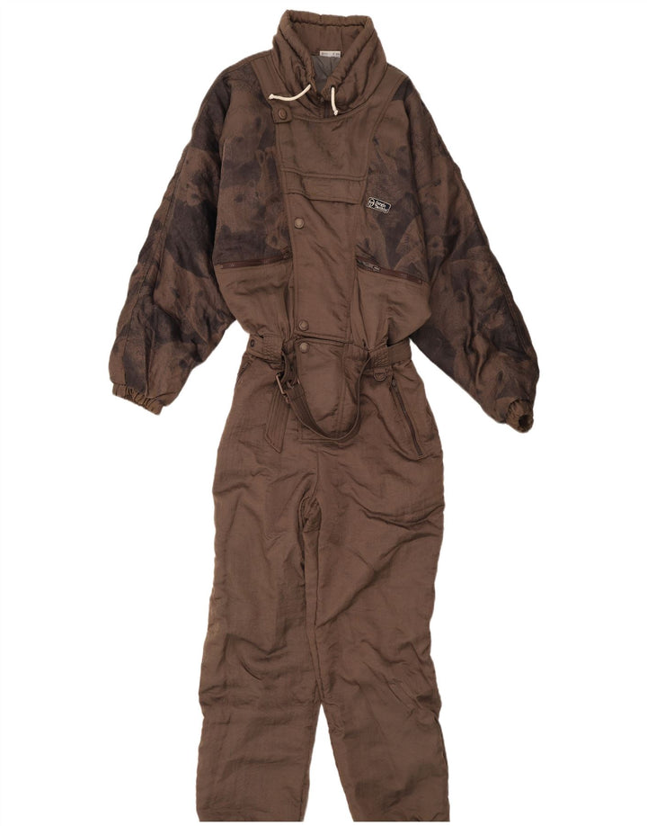 Sergio Tacchini Combinaison De Ski Homme IT 50 Marron Moyen Imprimé Animal