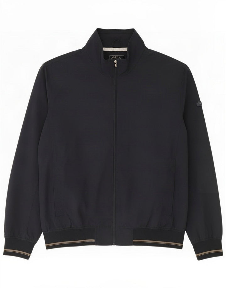 Wampum Bomberjakke til mænd UK 46 3XL Navy Blue Polyester