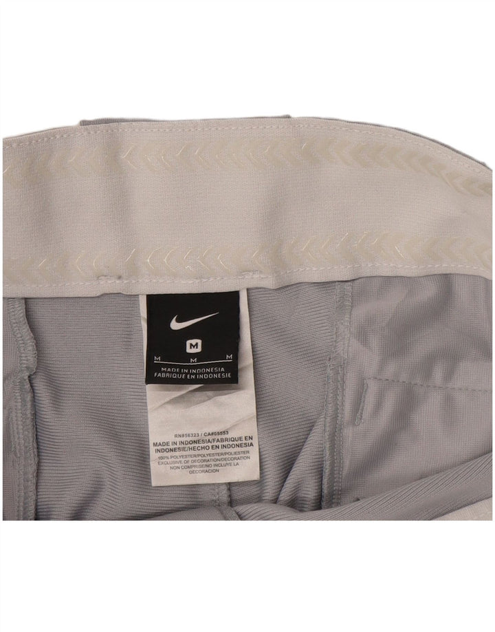 Pantaloni da tuta Nike Capri da donna, pantaloni da jogging, UK 12, poliestere grigio medio