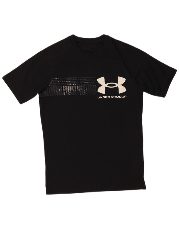 Under Armour Ανδρικό Heat Gear Graphic T-Shirt Top Small Black