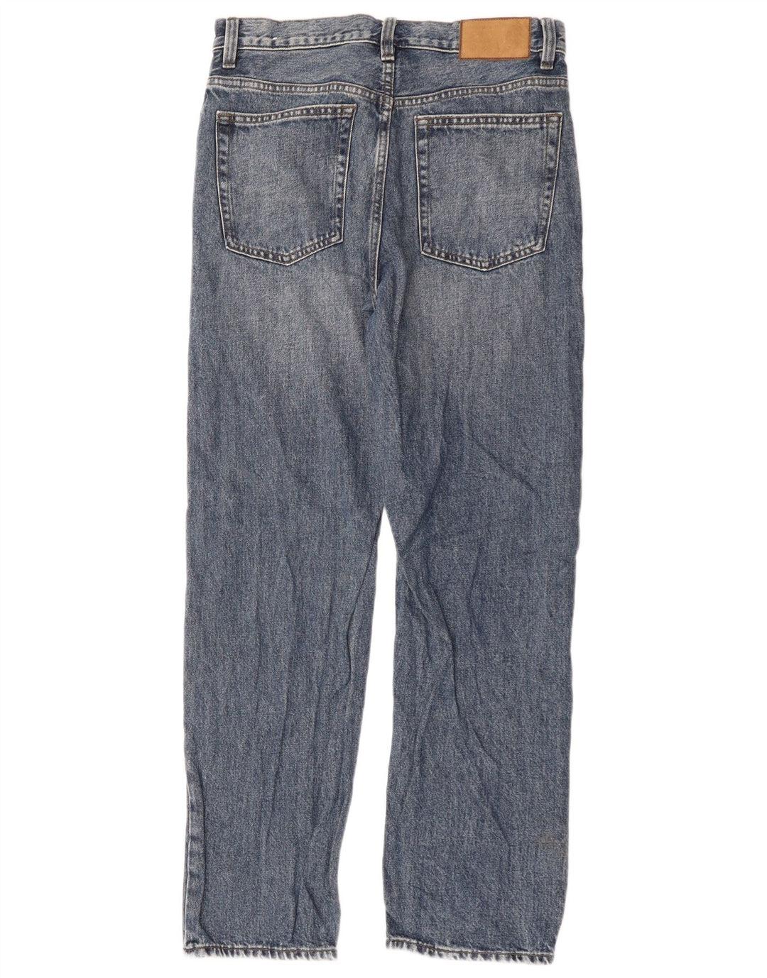 Zara Mens Straight Jeans EU 38 Small W30 L31 Blue