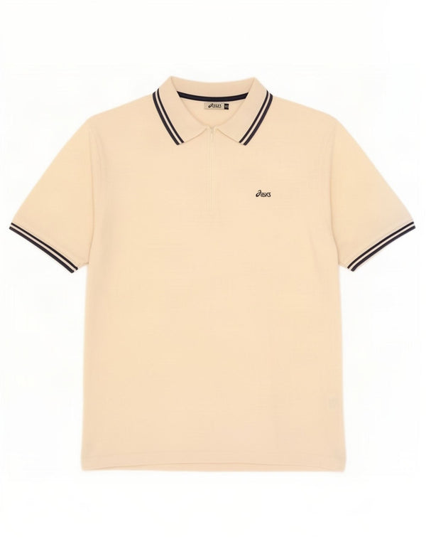 Polo Asics Uomo 2XL Cotone Beige