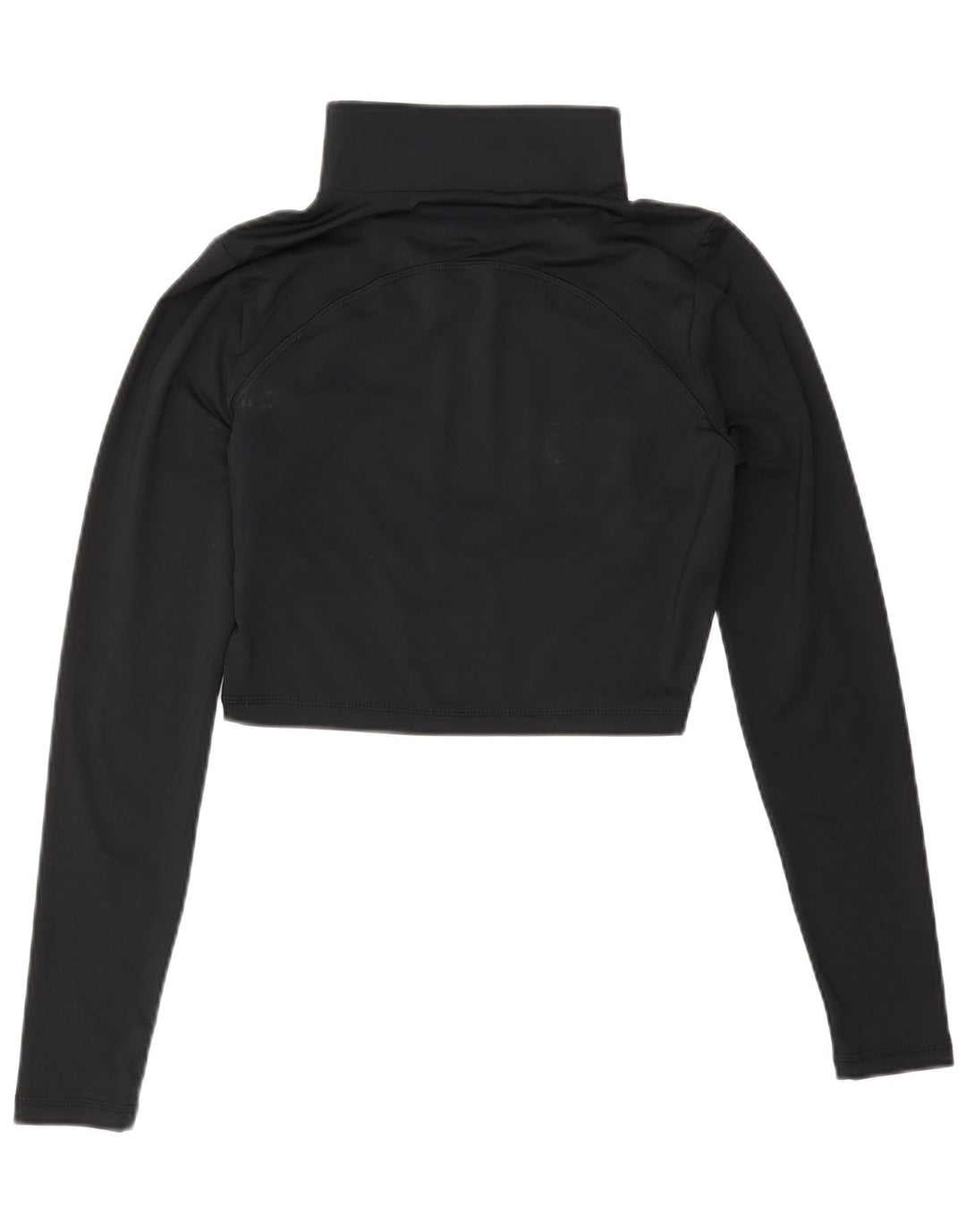 Under Armour Womens Graphic Crop Pullover Tracksuit Top UK 8 Small Black