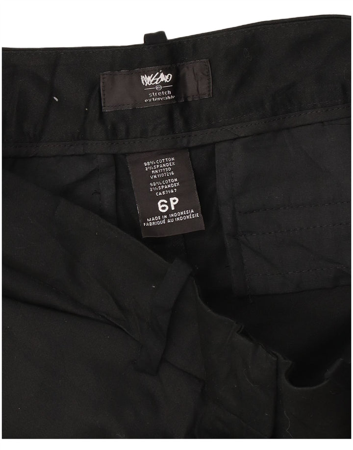 Pantaloncini casual Petite da donna Mossimo US 6 Medium W30 Cotone nero
