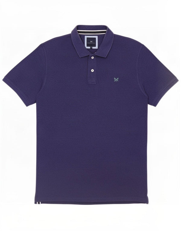 Crew Clothing Polo Homme 2XL Bleu Coton
