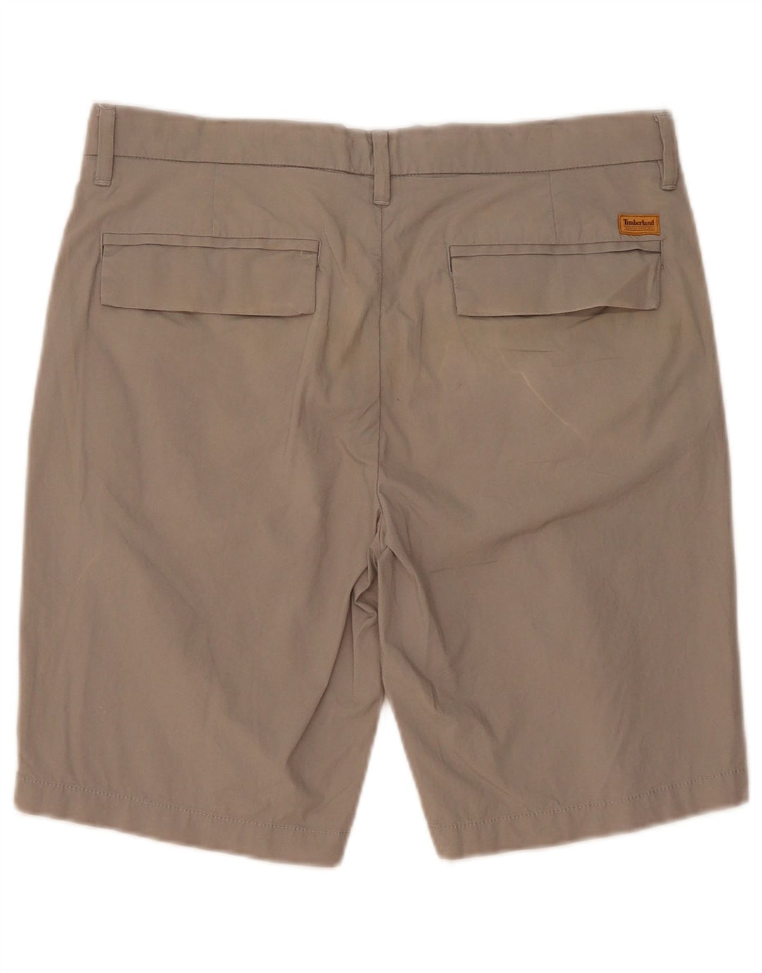 TIMBERLAND Chino-shorts til mænd W33 mellemgrå bomuld