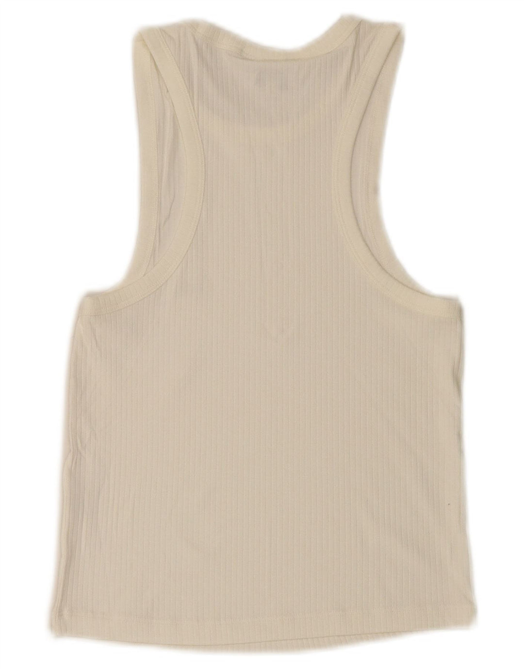 Lee Womens Crop Slim Fit Vest Top UK 8 Small White
