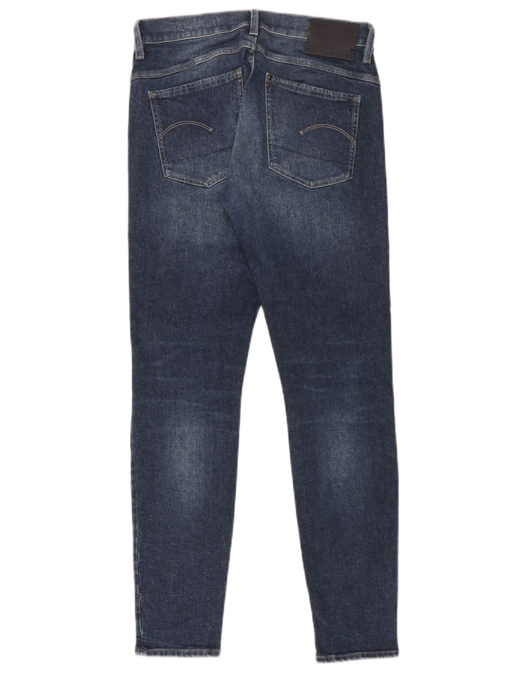 G-Star Womens Distressed Slim Jeans  W28 L30 Blue Cotton