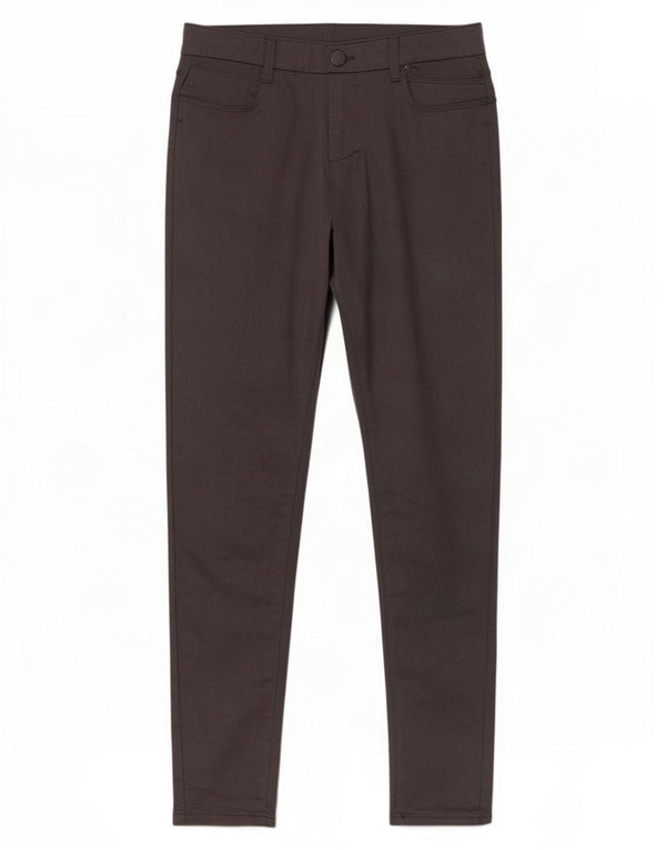 Pantaloni casual skinny da donna Marks & Spencer UK 12 medi W30 L28 Grigio