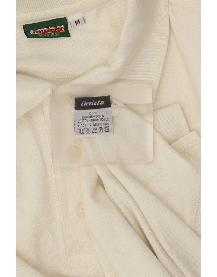 Invicta Herren-Langarm-Poloshirt aus mittelbeiger Baumwolle