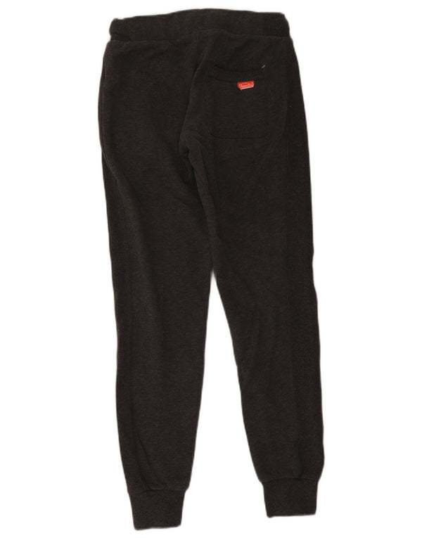 Calça de treino masculina Superdry Slim Fit Joggers XS algodão cinza