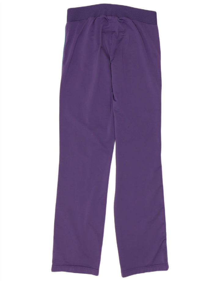 Puma Womens Tracksuit Trousers UK 10 Small  Purple Polyester
