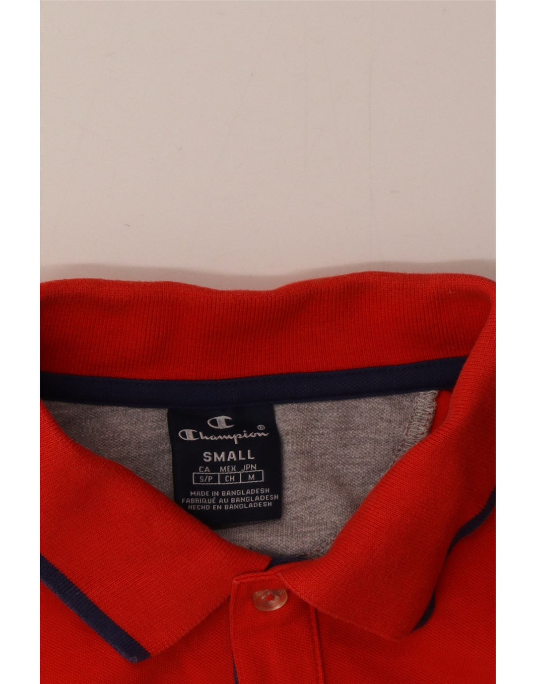 Polo da uomo Champion piccola rossa