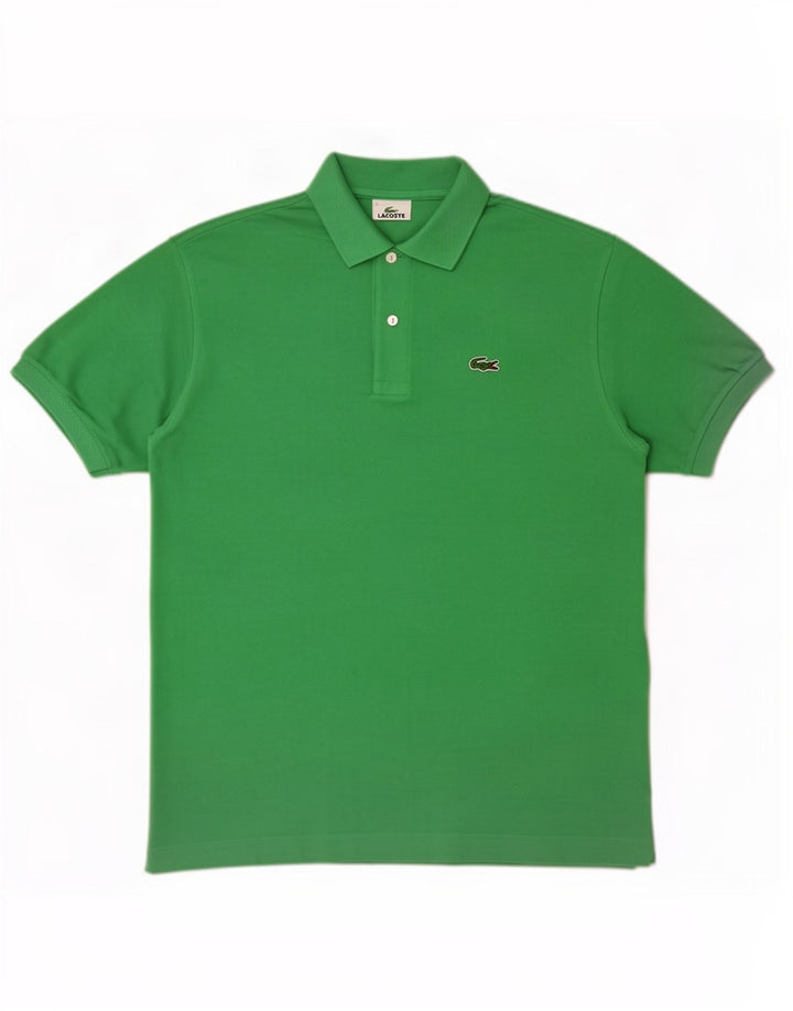 Lacoste herre poloskjorte str. 5 Large grøn bomuld