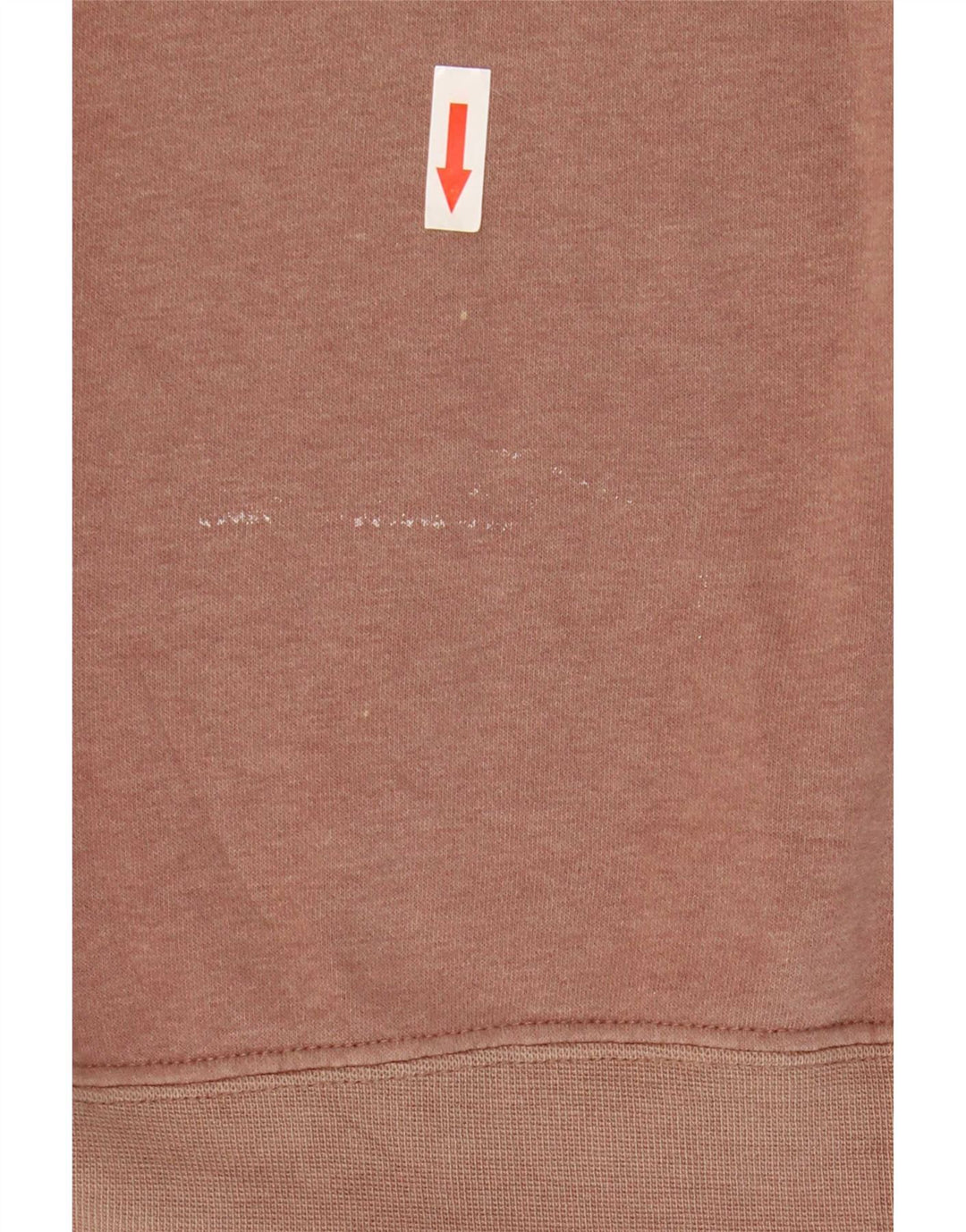 Nike Womens Oversized Longline Graphic Hoodie Jumper UK 14 Medium Brown