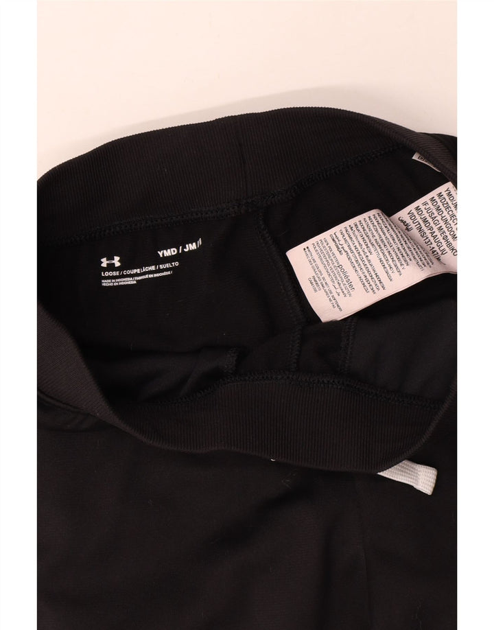 Under Armour Boys Tracksuit Trousers Joggers 9-10 Years Medium Black