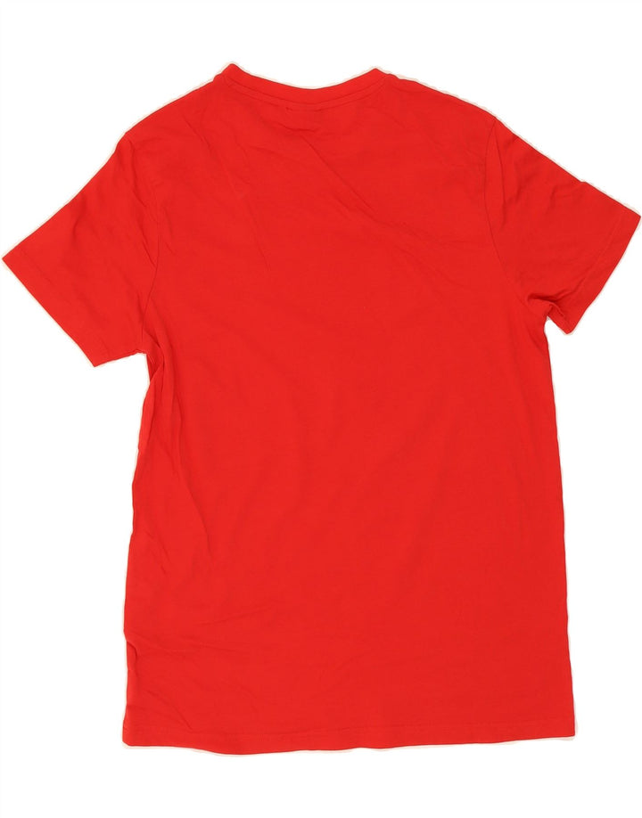 FILA Mens T-Shirt Top Large Red Vintage Fila and Second-Hand Fila from Messina Hembry 