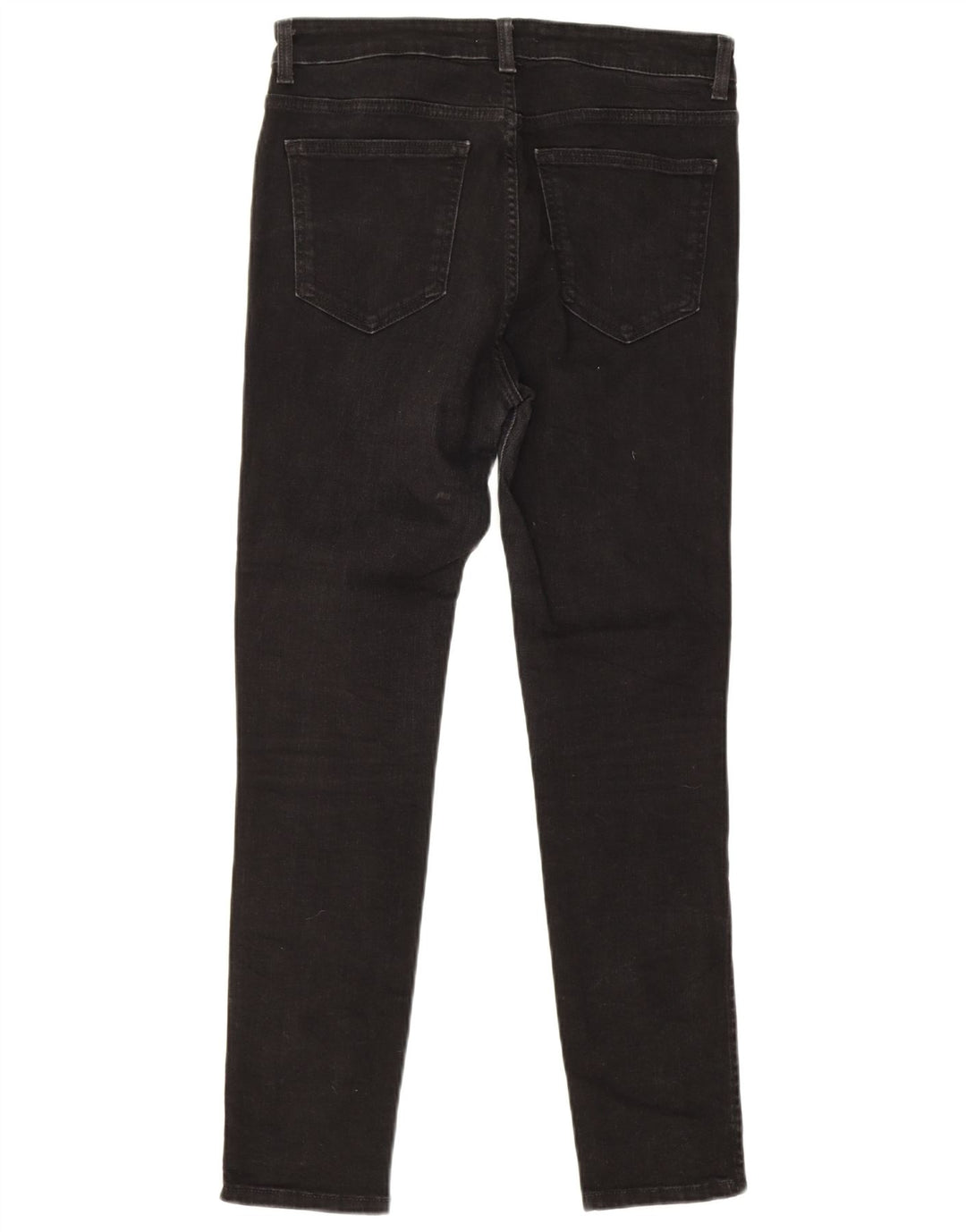Zara Womens Slim Jeans EU 40 Medium W30 L28 Black Cotton